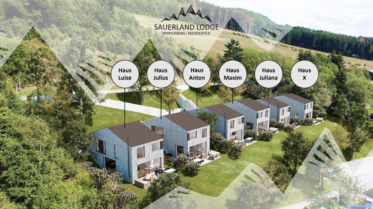 Sauerland Lodge - Haus Maxim وينتربرغ المظهر الخارجي الصورة